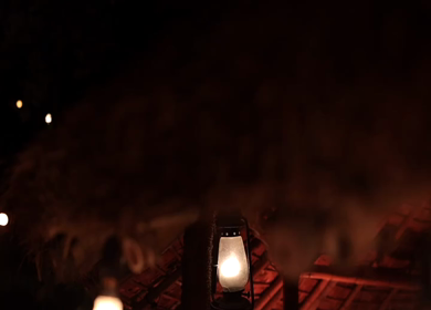 A Slow Motion Shot of an Indian Wedding Venue Decoration in India