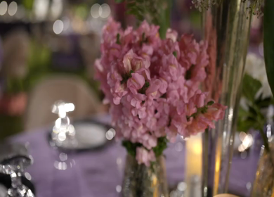 A Slow Motion Shot of an Indian Wedding Venue Decoration in India