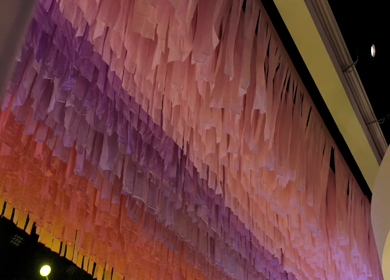 A Slow Motion Shot of an Indian Wedding Venue Decoration in India