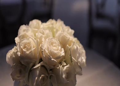 A Slow Motion Shot of an Indian Wedding Venue Decoration in India