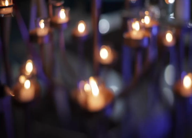 A Slow Motion Shot of an Indian Wedding Venue Decoration in India