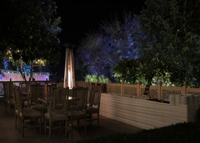 A Slow Motion Shot of an Indian Wedding Venue Decoration in India