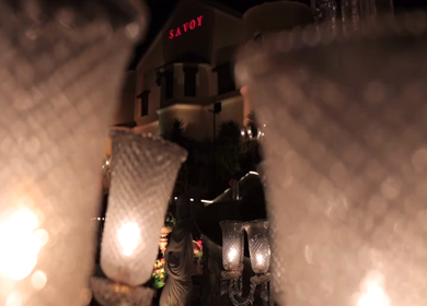 The Savoy, Mussoorie - 5th January 2025 : A Slow Motion Shot of an Indian Wedding Venue Decoration in India