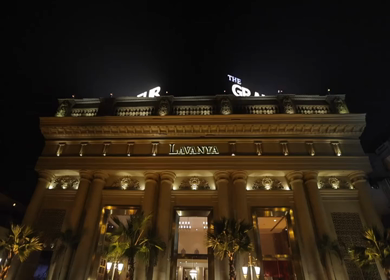 The Grandeur by Lavanya,New Delhi - 5th February 2025: A Slow Motion Shot of an Indian Wedding Venue Decoration in India