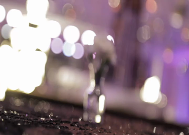 A Slow Motion Shot of an Indian Wedding Venue Decoration in India