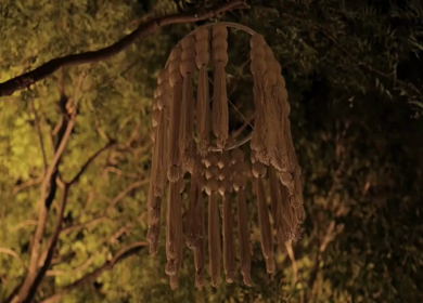 A Slow Motion Shot of an Indian Wedding Venue Decoration in India