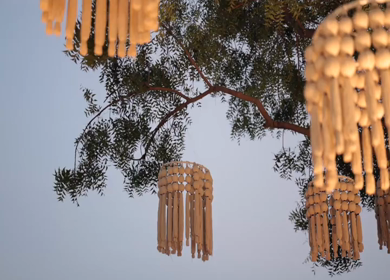 A Slow Motion Shot of an Indian Wedding Venue Decoration in India