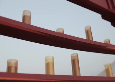 A Slow Motion Shot of an Indian Wedding Venue Decoration in India