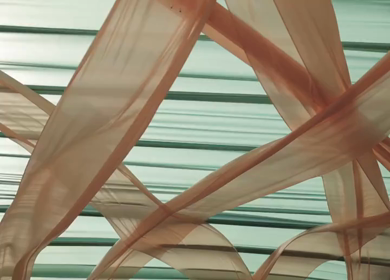 A Slow Motion Shot of an Indian Wedding Venue Decoration in India