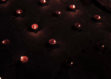 A Slow Motion Shot of an Indian Wedding Venue Decoration in India