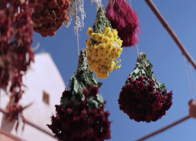 A Slow Motion Shot of an Indian Wedding Venue Decoration in India