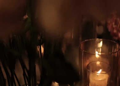 A Slow Motion Shot of an Indian Wedding Venue Decoration in India