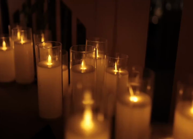A Slow Motion Shot of an Indian Wedding Venue Decoration in India