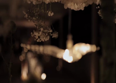 A Slow Motion Shot of an Indian Wedding Venue Decoration in India