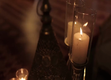 A Slow Motion Shot of an Indian Wedding Venue Decoration in India