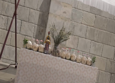 A Slow Motion Shot of an Indian Wedding Venue Decoration in India