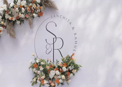 5th January 2025 : A Slow Motion Shot of an Indian Wedding Venue Decoration in India