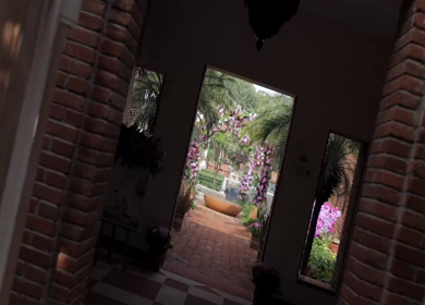 5th January 2025 : A Slow Motion Shot of an Indian Wedding Venue Decoration in India