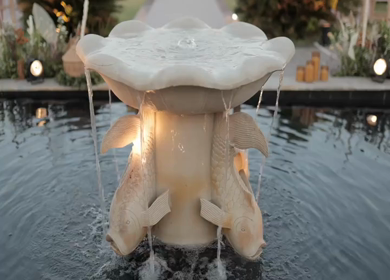 5th January 2025 : A Slow Motion Shot of an Indian Wedding Venue Decoration in India