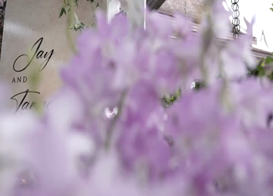 5th January 2025 : A Slow Motion Shot of an Indian Wedding Venue Decoration in India