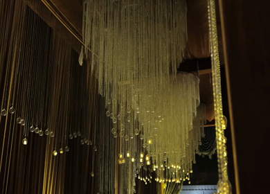 A Slow Motion Shot of an Indian Wedding Decoration in India