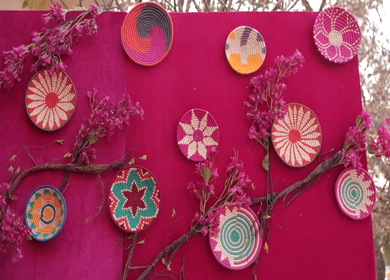 A Slow Motion Shot of an Indian Wedding Decoration in India