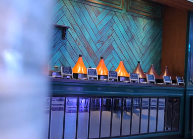 A Slow Motion Shot of an Indian Wedding Venue  Decoration in India