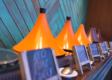 A Slow Motion Shot of an Indian Wedding Venue  Decoration in India