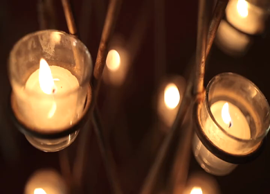 A Slow Motion Shot of an Indian Wedding Venue Decoration in India