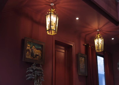 9th February, 2024 : A Slow Motion Shot of an Indian Wedding Venue Decoration in India