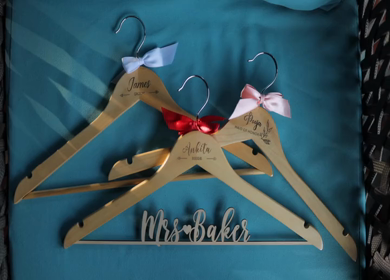 A Slow Motion Shot of an Indian Wedding Venue Decoration in India