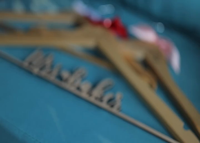 A Slow Motion Shot of an Indian Wedding Venue Decoration in India