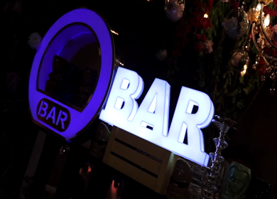 A Slow Motion Shot of an Indian Wedding Venue Decoration in India