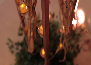 A Slow Motion Shot of an Indian Wedding Venue Decoration in India