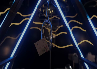 5th January 2025 : A slow motion shot of a bar at an Indian wedding in New Delhi, India