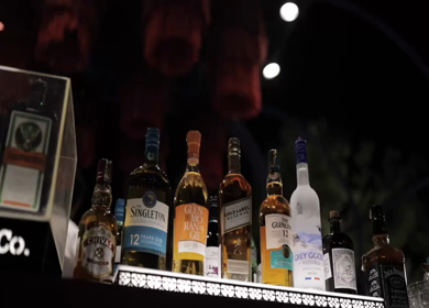 5th January 2025 : A slow motion shot of a bar at an Indian wedding in New Delhi, India