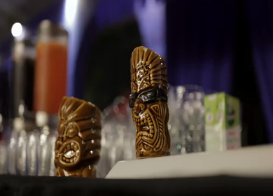 5th January 2025 : A slow motion shot of a bar at an Indian wedding in New Delhi, India