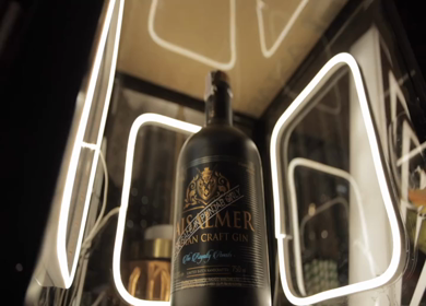 5th January 2025 : A slow motion shot of a bar at an Indian wedding in New Delhi, India