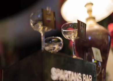 5th January 2025 : A slow motion shot of a bar at an Indian wedding in New Delhi, India