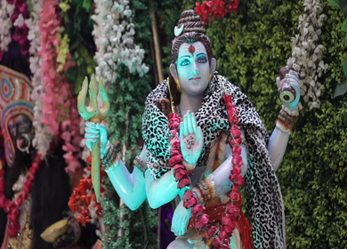 A Slow Motion Shot of an Indian Wedding where rituals are being performed in India