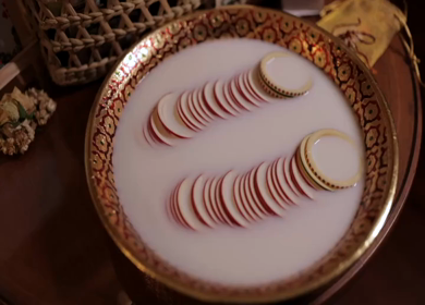 A Slow Motion Shot of an Indian Wedding where rituals are being performed in India