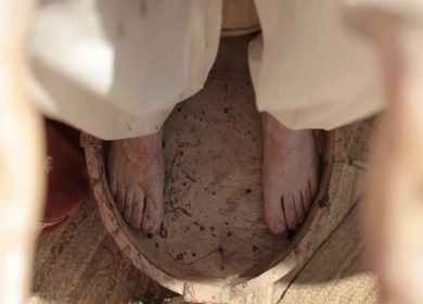 A Slow Motion Shot of an Indian Wedding where rituals are being performed in India